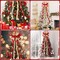 Christmas Tree Topper Bow with Streamers - 53x13 Inches